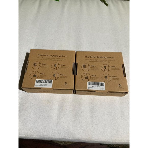 Brushmo Compatible Replacement Facial Cleansing Brush Heads (2x - 4-Pack) - Picture 2 of 2